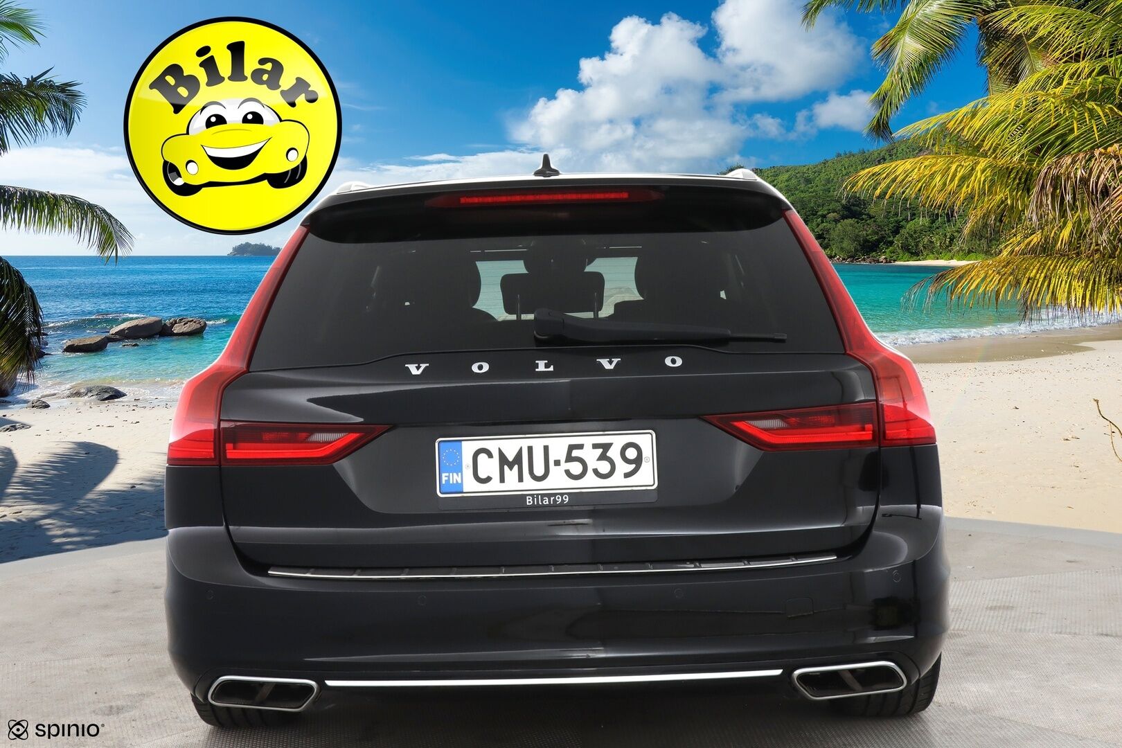 Volvo V90 2017 D4 Business aut - | Puolinahat | Ei ad-blue järjestelmää | Pilot assist | Turvallinen perhefarkku