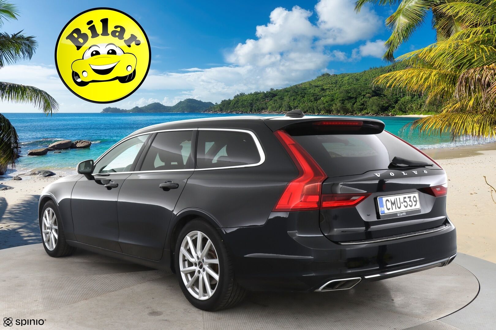 Volvo V90 2017 D4 Business aut - | Puolinahat | Ei ad-blue järjestelmää | Pilot assist | Turvallinen perhefarkku