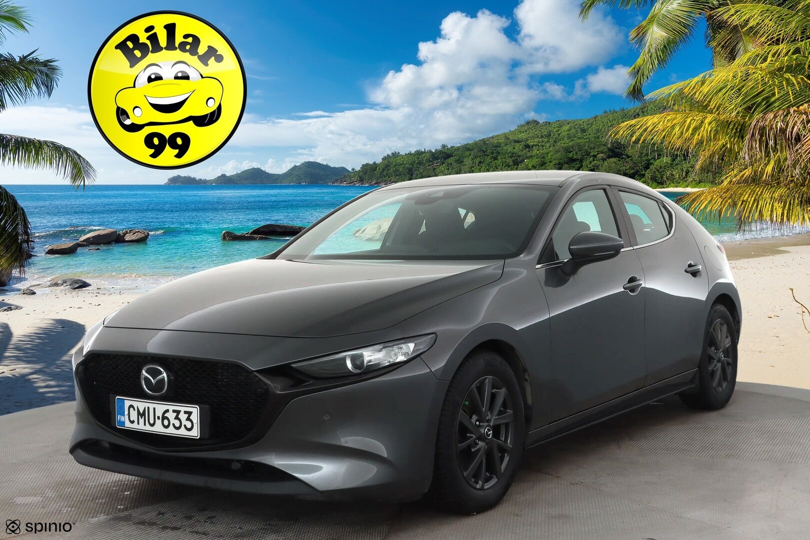Mazda 3 2020 Hatchback 2,0 SKYACTIV-G Vision Plus Business AT * Webasto / ACC / LED / P.Kamera / Navi / Kaistavahti / Keyless * - HUD / Suomi-auto / Kahdet renkaat aluvanteilla