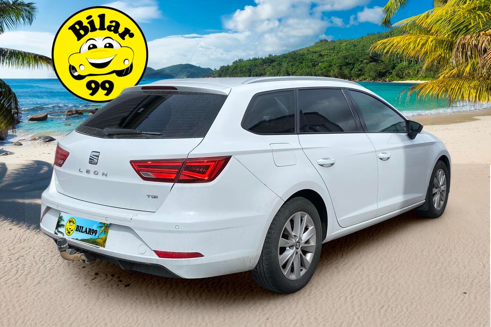 Seat Leon ST 2019 1,5 TGI 131 Style Business DSG - Suomiauto / Adapt.Vakkari / Vetokoukku / Lohko & Sisäpistoke / Tulossa Myyntiin!