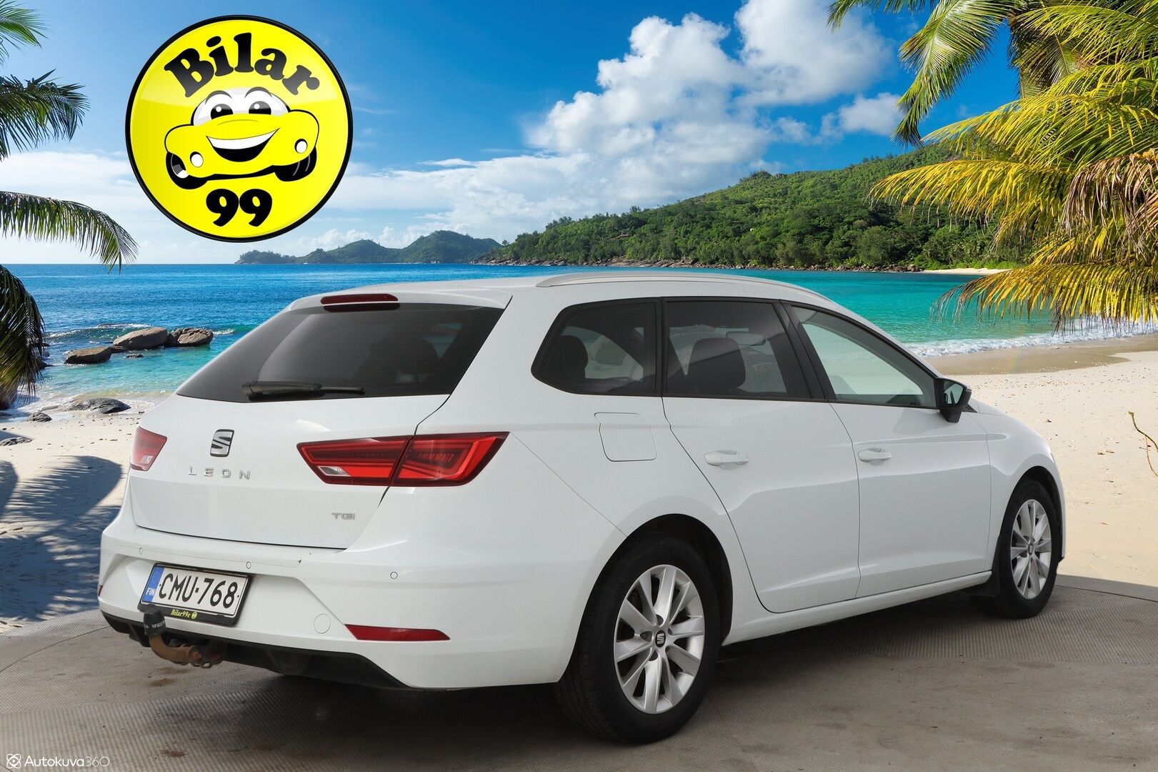 Seat Leon ST 2019 1,5 TGI 131 Style Business DSG - Suomiauto / Adapt.Vakkari / Vetokoukku / Lohko & Sisäpistoke / Tulossa Myyntiin!