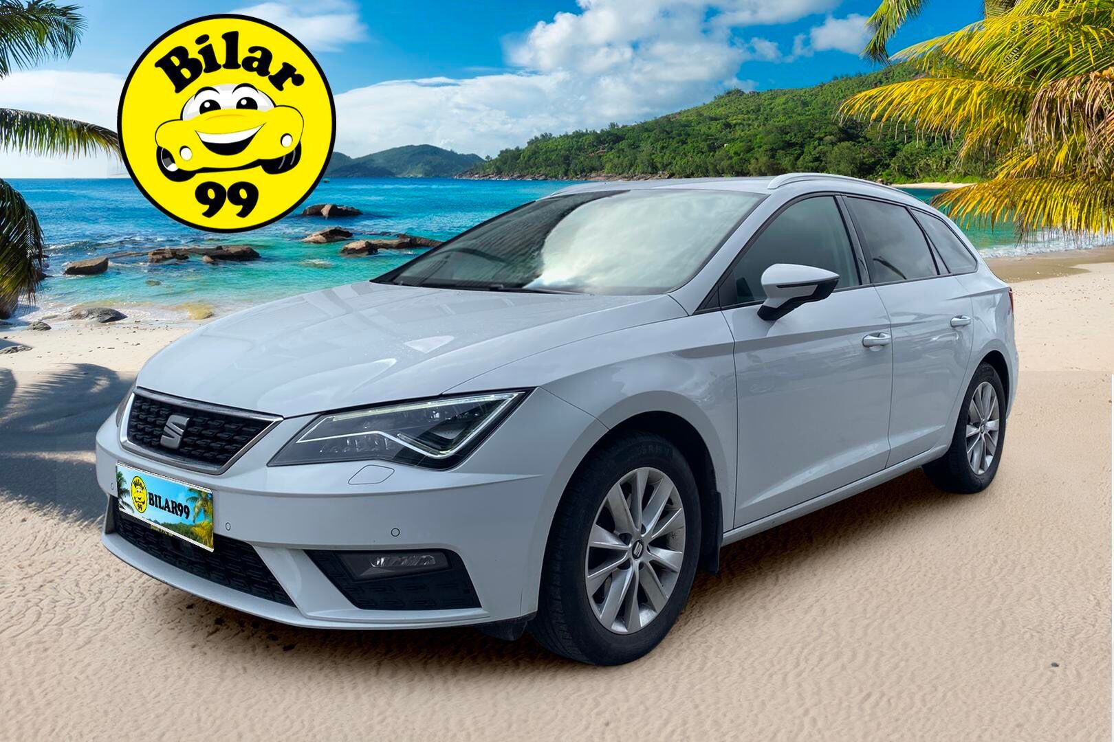 Seat Leon ST 2019 1,5 TGI 131 Style Business DSG - Suomiauto / Adapt.Vakkari / Vetokoukku / Lohko & Sisäpistoke / Tulossa Myyntiin!