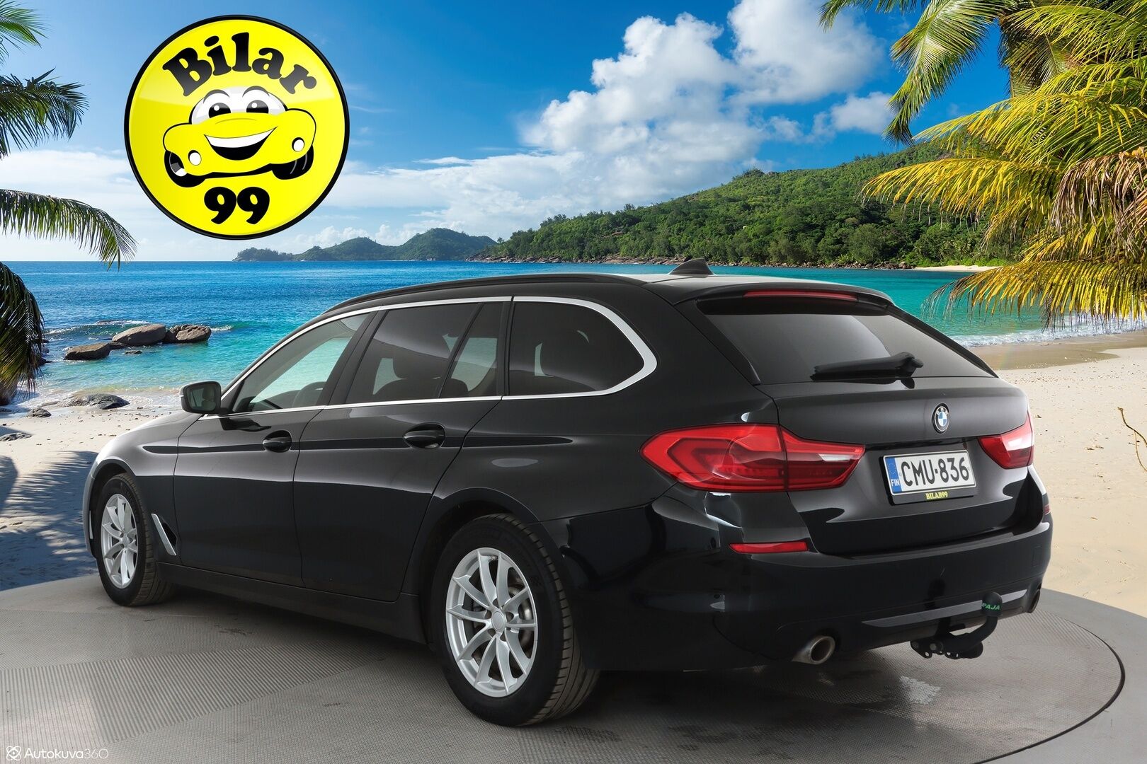 BMW 520 2019 G31 Touring 520d A xDrive Business **Webasto / Koukku / P. Kamera / LED-valot / HiFi / AC / KeylessGo / 2x Renkaat** - Webasto / P. Kamera / LED-valot / HiFi / Vakkari / Aut. Ilmastointi / KeylessGo / 2x Renkaat
