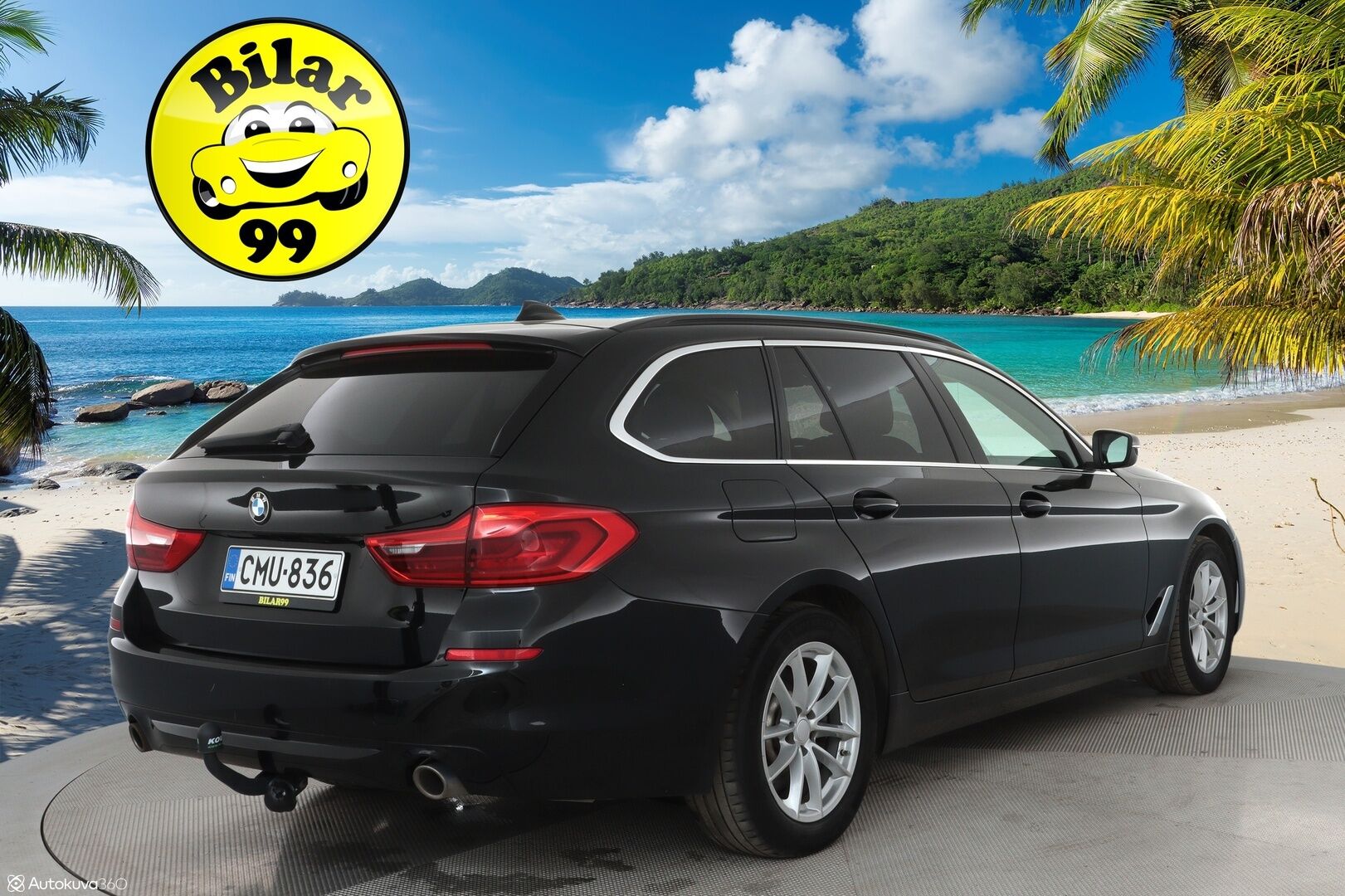 BMW 520 2019 G31 Touring 520d A xDrive Business **Webasto / Koukku / P. Kamera / LED-valot / HiFi / AC / KeylessGo / 2x Renkaat** - Webasto / P. Kamera / LED-valot / HiFi / Vakkari / Aut. Ilmastointi / KeylessGo / 2x Renkaat