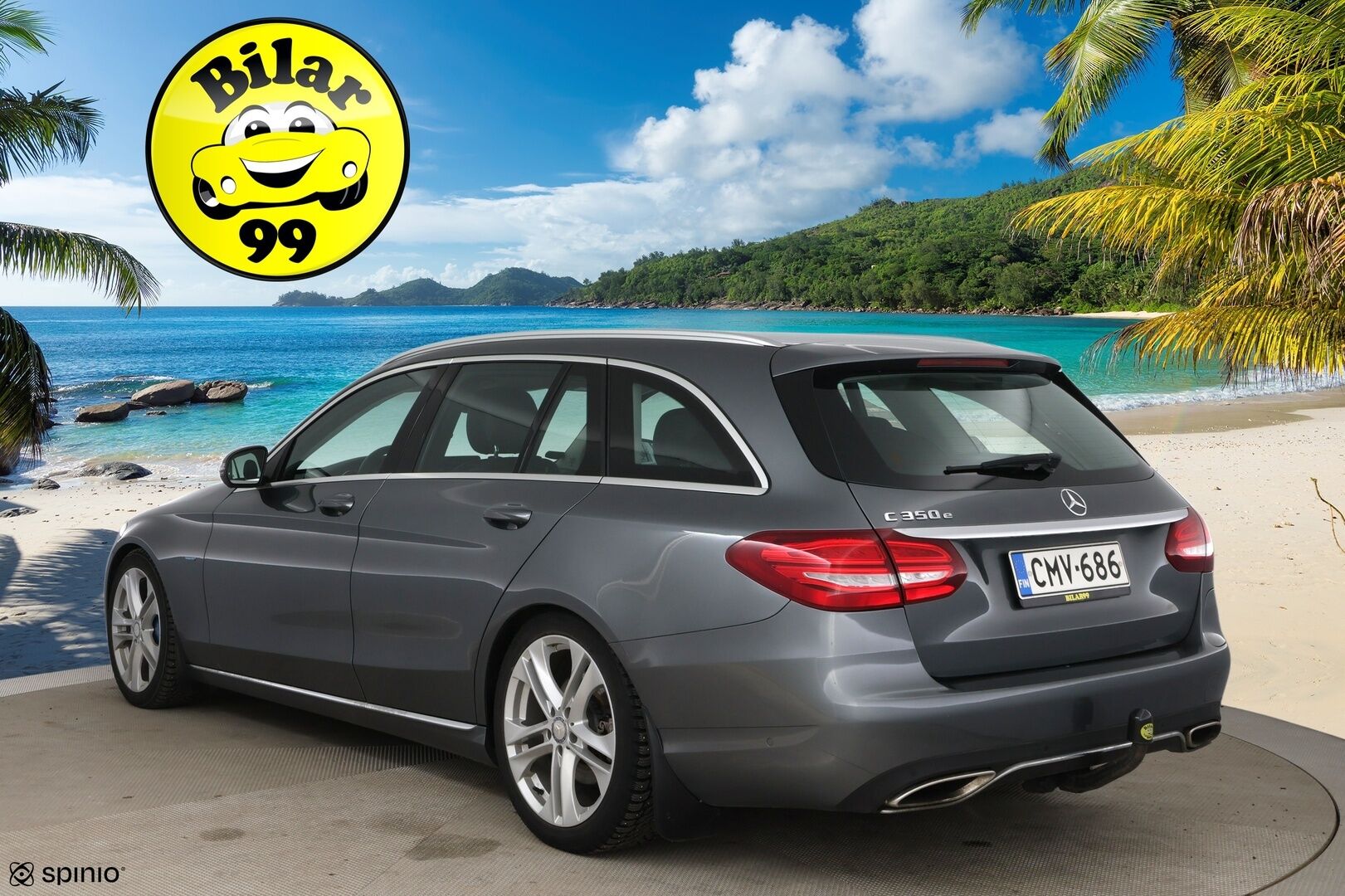 Mercedes-Benz C 2017 350 e T A Premium Business / DTR+Q / Koukku / Burmester / LED IHC+ / 360-kamera / - Panorama / Huippu varusteltu! 