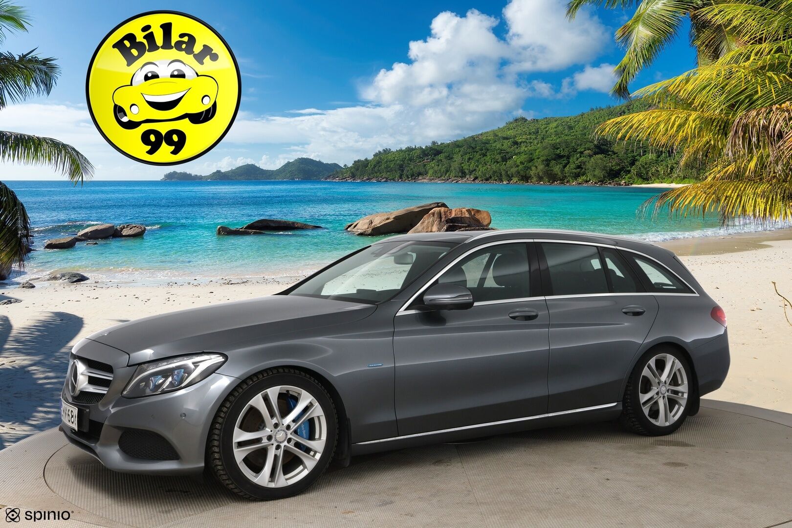 Mercedes-Benz C 2017 350 e T A Premium Business / DTR+Q / Koukku / Burmester / LED IHC+ / 360-kamera / - Panorama / Huippu varusteltu! 