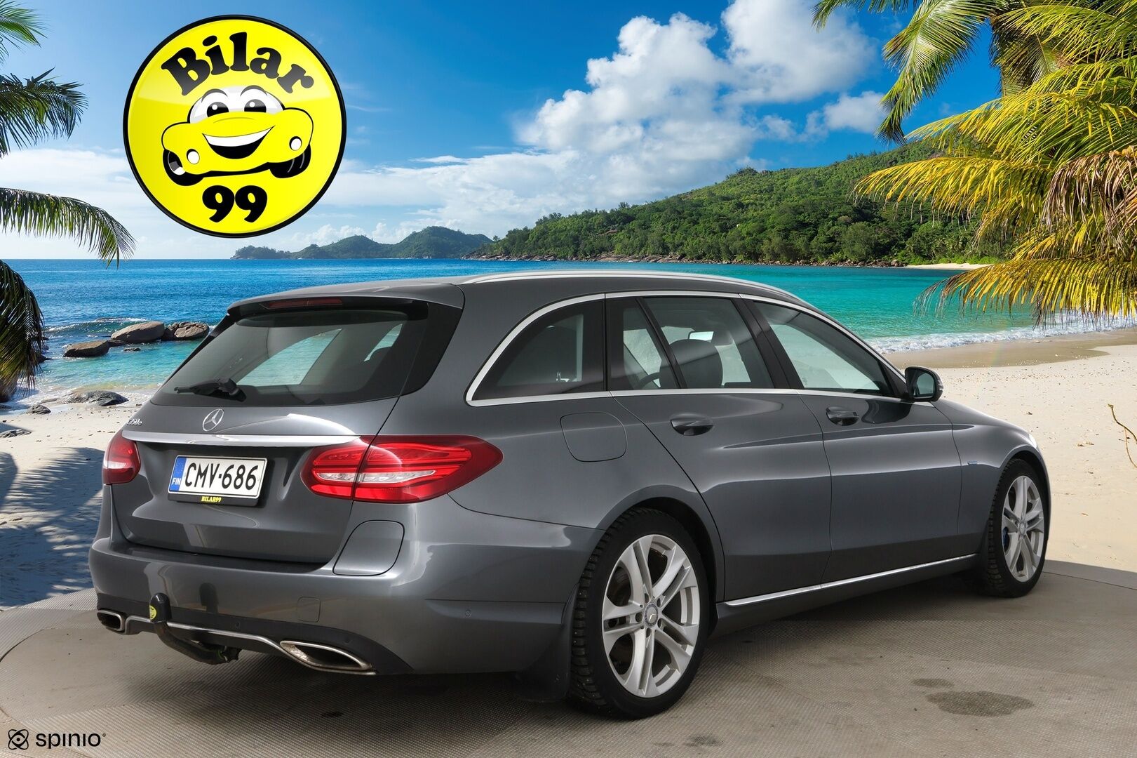 Mercedes-Benz C 2017 350 e T A Premium Business / DTR+Q / Koukku / Burmester / LED IHC+ / 360-kamera / - Panorama / Huippu varusteltu! 