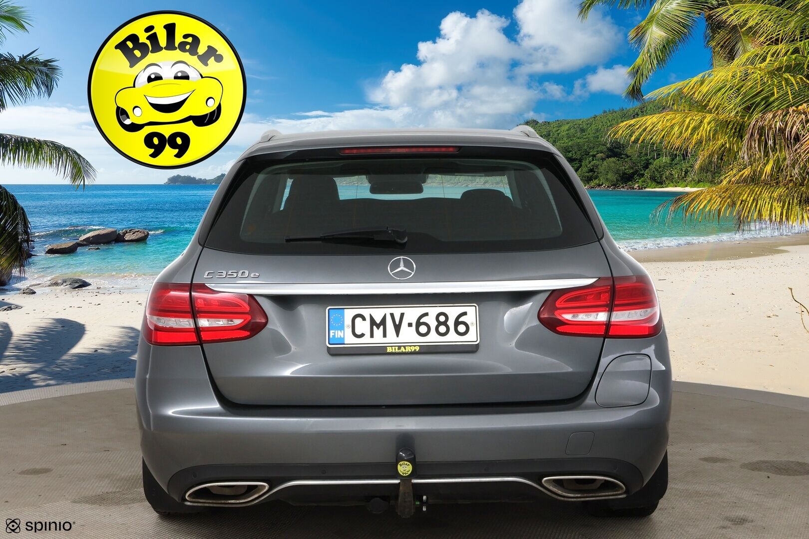 Mercedes-Benz C 2017 350 e T A Premium Business / DTR+Q / Koukku / Burmester / LED IHC+ / 360-kamera / - Panorama / Huippu varusteltu! 