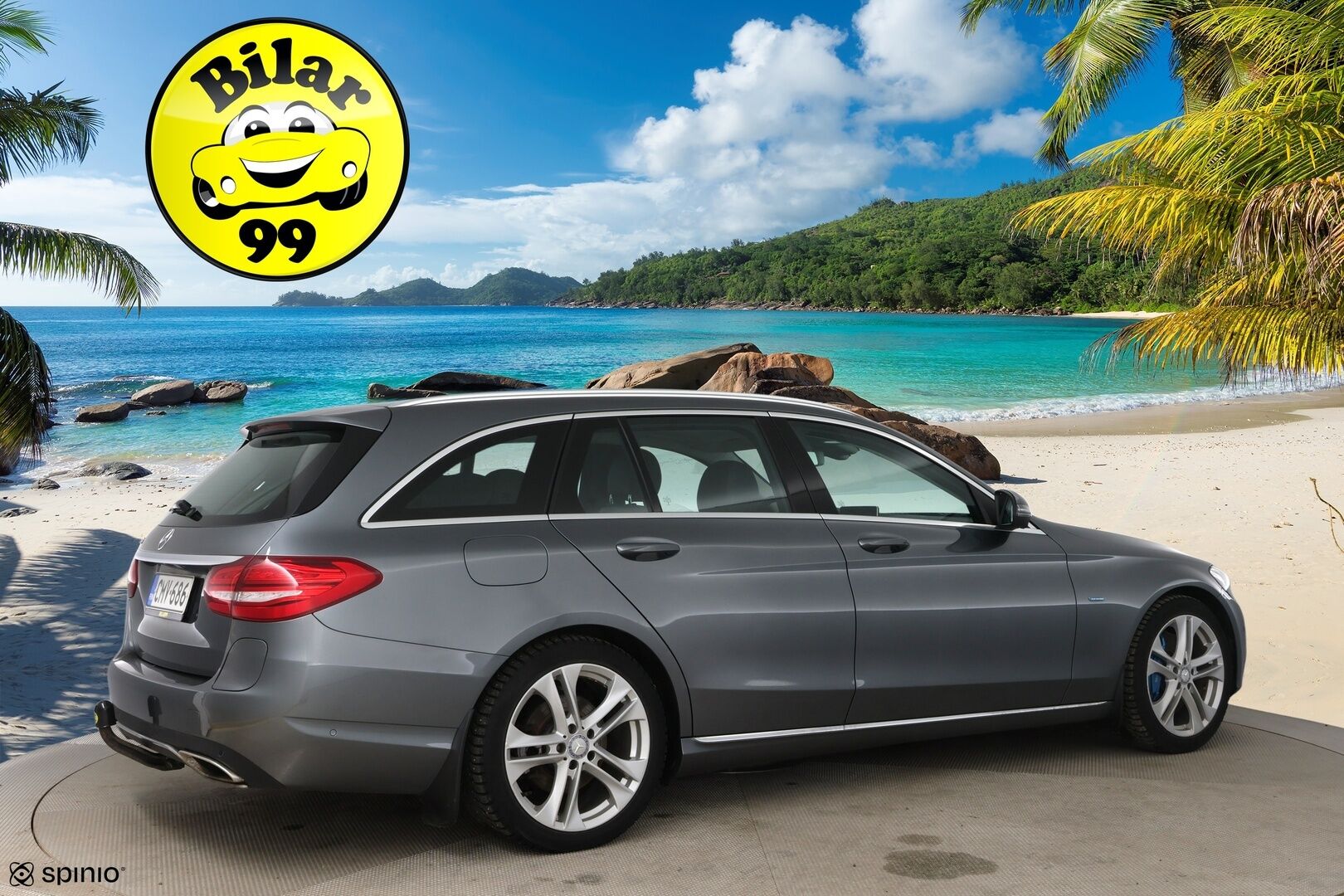 Mercedes-Benz C 2017 350 e T A Premium Business / DTR+Q / Koukku / Burmester / LED IHC+ / 360-kamera / - Panorama / Huippu varusteltu! 