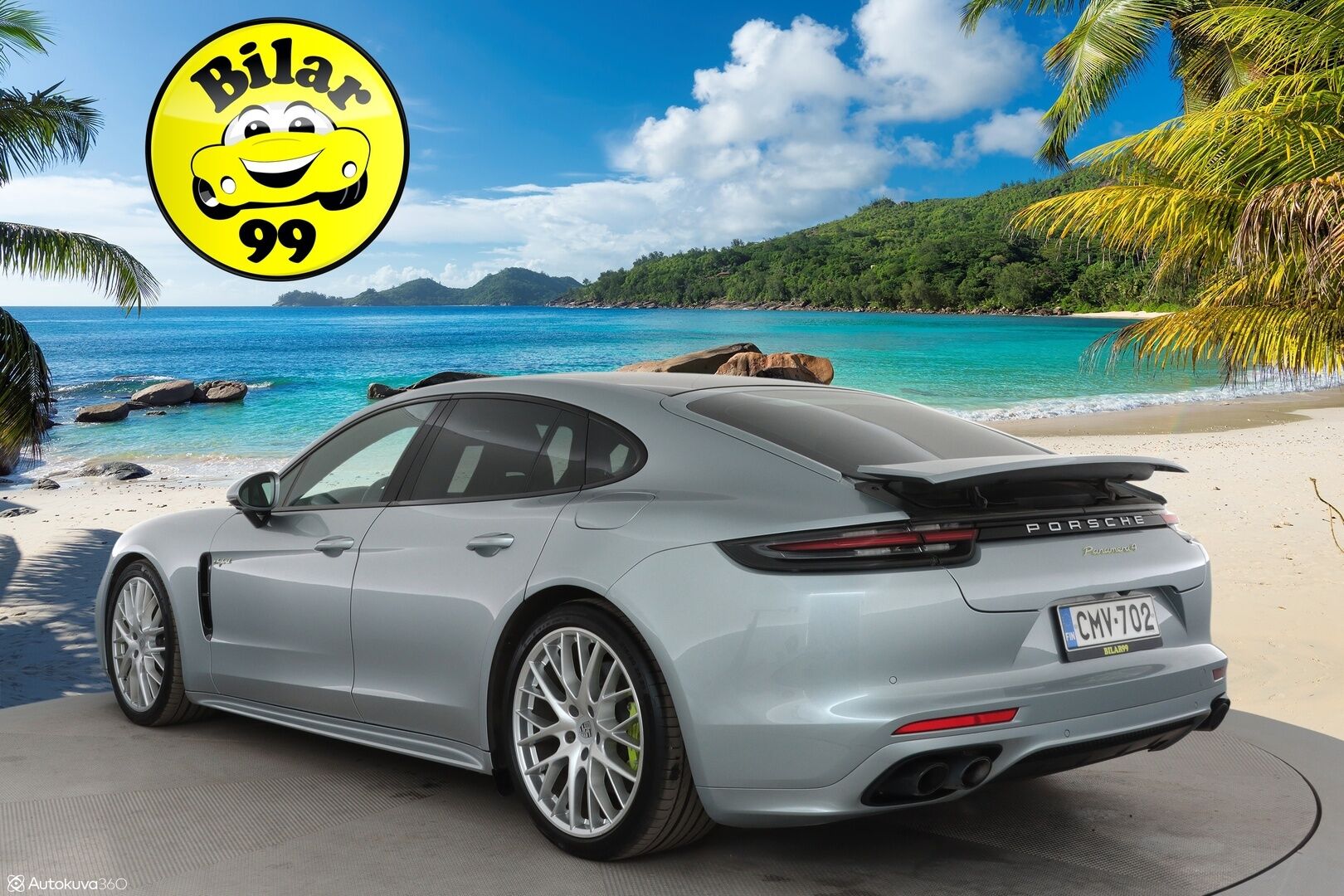 Porsche Panamera 2019 2,9, 4 E-Hybrid SportDesign **1.Om Suomi-auto / Panorama / Adapt.vakkari / 360° Kamera / HUD / 14-ist** - 2,99 % KORKOTARJOUS TÄHÄN AUTOON - Bose / Sport-Putkisto / PDLS+ / Navi / Kaistavahti / KeylessGO / 2x Renkaat