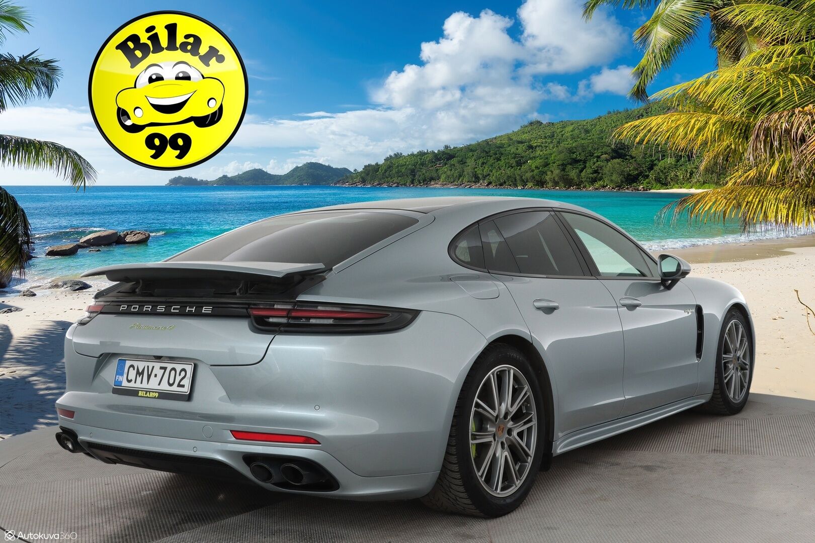 Porsche Panamera 2019 2,9, 4 E-Hybrid SportDesign **1.Om Suomi-auto / Panorama / Adapt.vakkari / 360° Kamera / HUD / 14-ist** - 2,99 % KORKOTARJOUS TÄHÄN AUTOON - Bose / Sport-Putkisto / PDLS+ / Navi / Kaistavahti / KeylessGO / 2x Renkaat