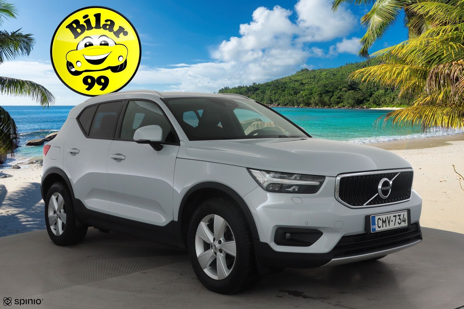 Volvo XC40 2020 T3 Business aut * ACC / Webasto / LED / Navi / Puolinahat / Koukku / KeylessGo * - Suomi-auto / Kahdet renkaat aluvanteilla