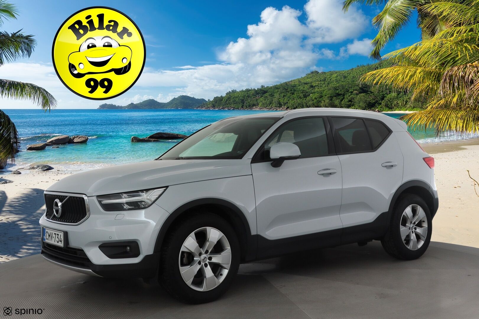 Volvo XC40 2020 T3 Business aut * ACC / Webasto / LED / Navi / Puolinahat / Koukku / KeylessGo * - Suomi-auto / Kahdet renkaat aluvanteilla