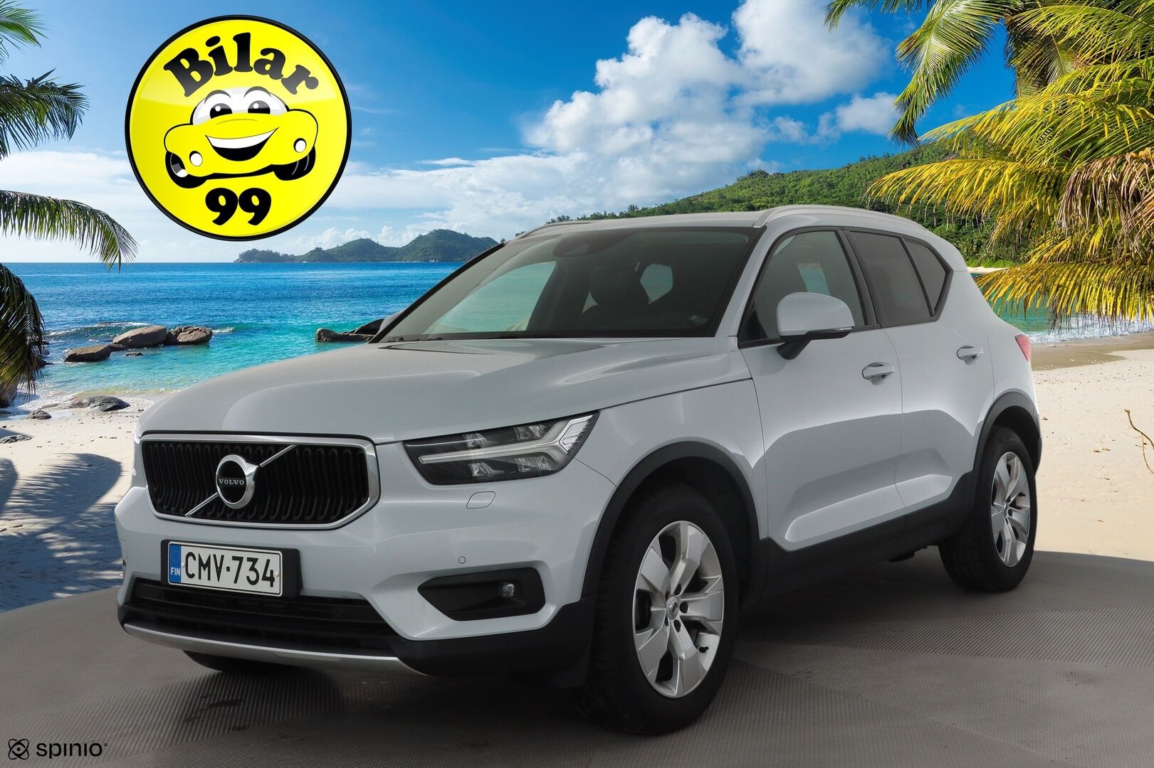 Volvo XC40 2020 T3 Business aut * ACC / Webasto / LED / Navi / Puolinahat / Koukku / KeylessGo * - Suomi-auto / Kahdet renkaat aluvanteilla