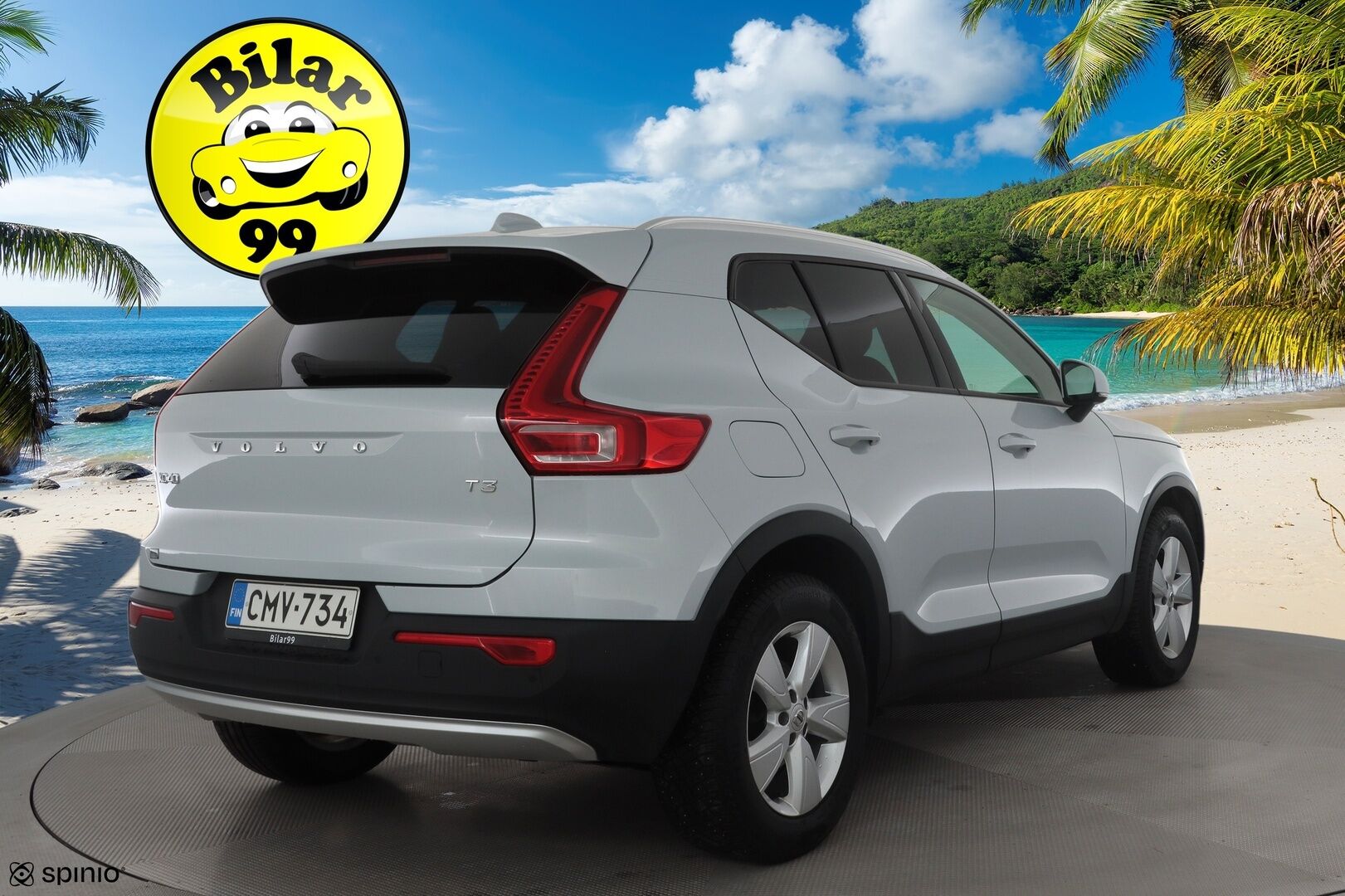 Volvo XC40 2020 T3 Business aut * ACC / Webasto / LED / Navi / Puolinahat / Koukku / KeylessGo * - Suomi-auto / Kahdet renkaat aluvanteilla