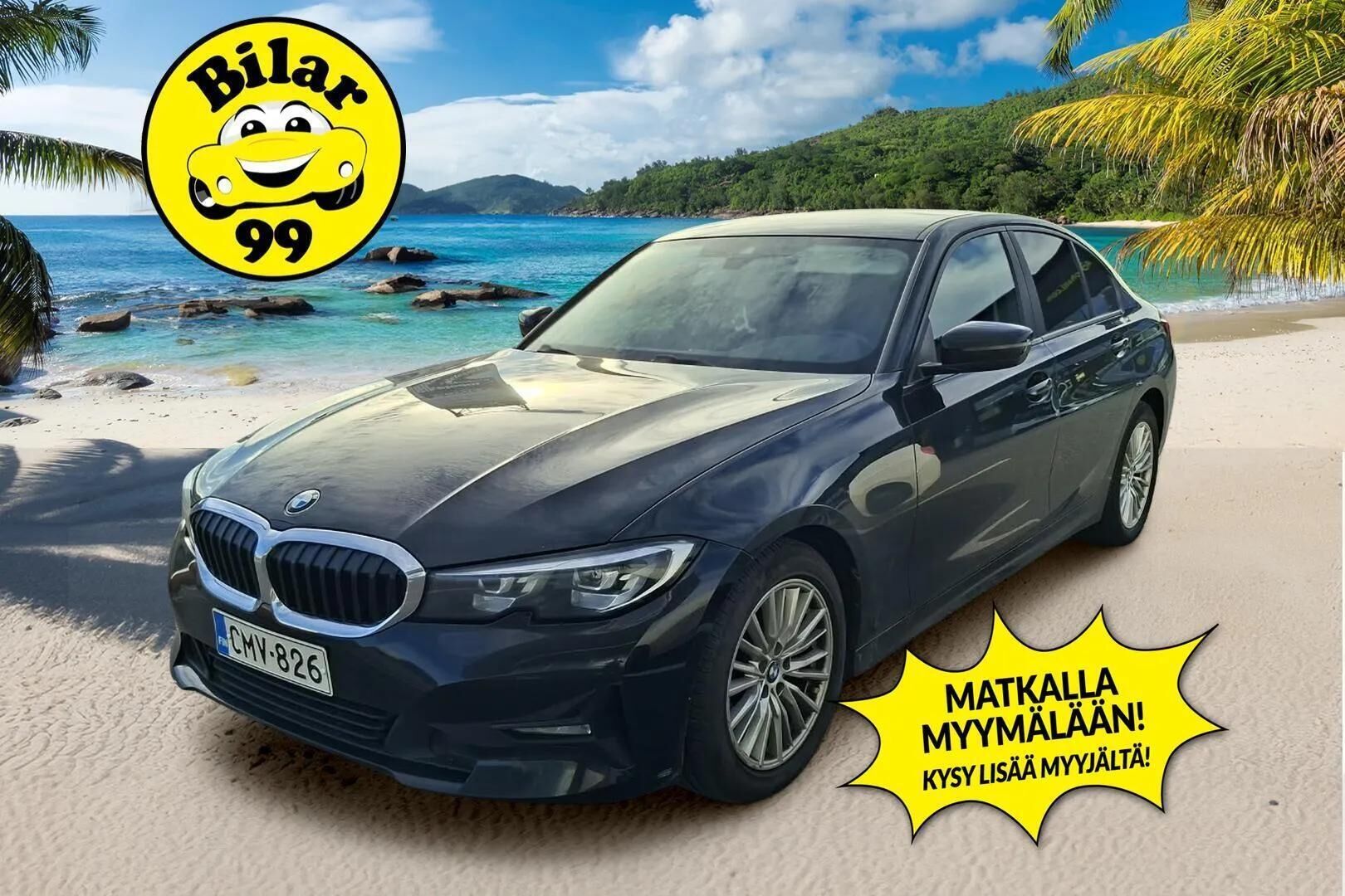 BMW 320 2020 G20 Sedan 320i A Business - | Suomi-auto | Alletaittuva koukku | Lohko+sisäp. | Vakkari | Sport-penkit | Puolinahat | M-Sport ratti | Ratinlämmitin | Tulossa myyntiin! |