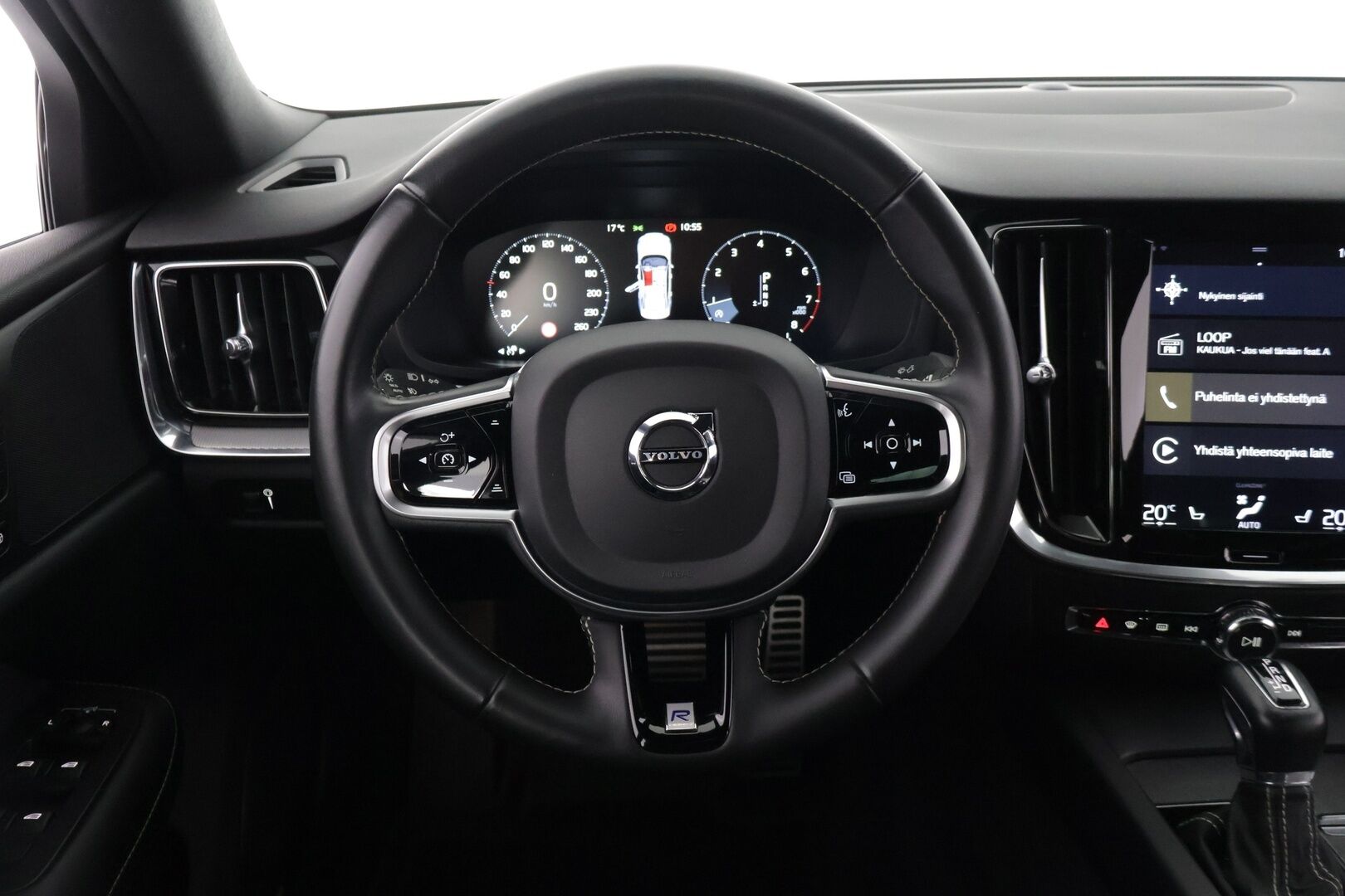 Volvo S60 2020 T5 AWD Business R-Design aut / Webasto / Pilot Assist / P-kamera / Sporttinahat / Muistipenkki / Keyless / Ratinlämmitin - 2-omisteinen Suomi-auto / Merkkihuollettu / Huippuvarusteet!