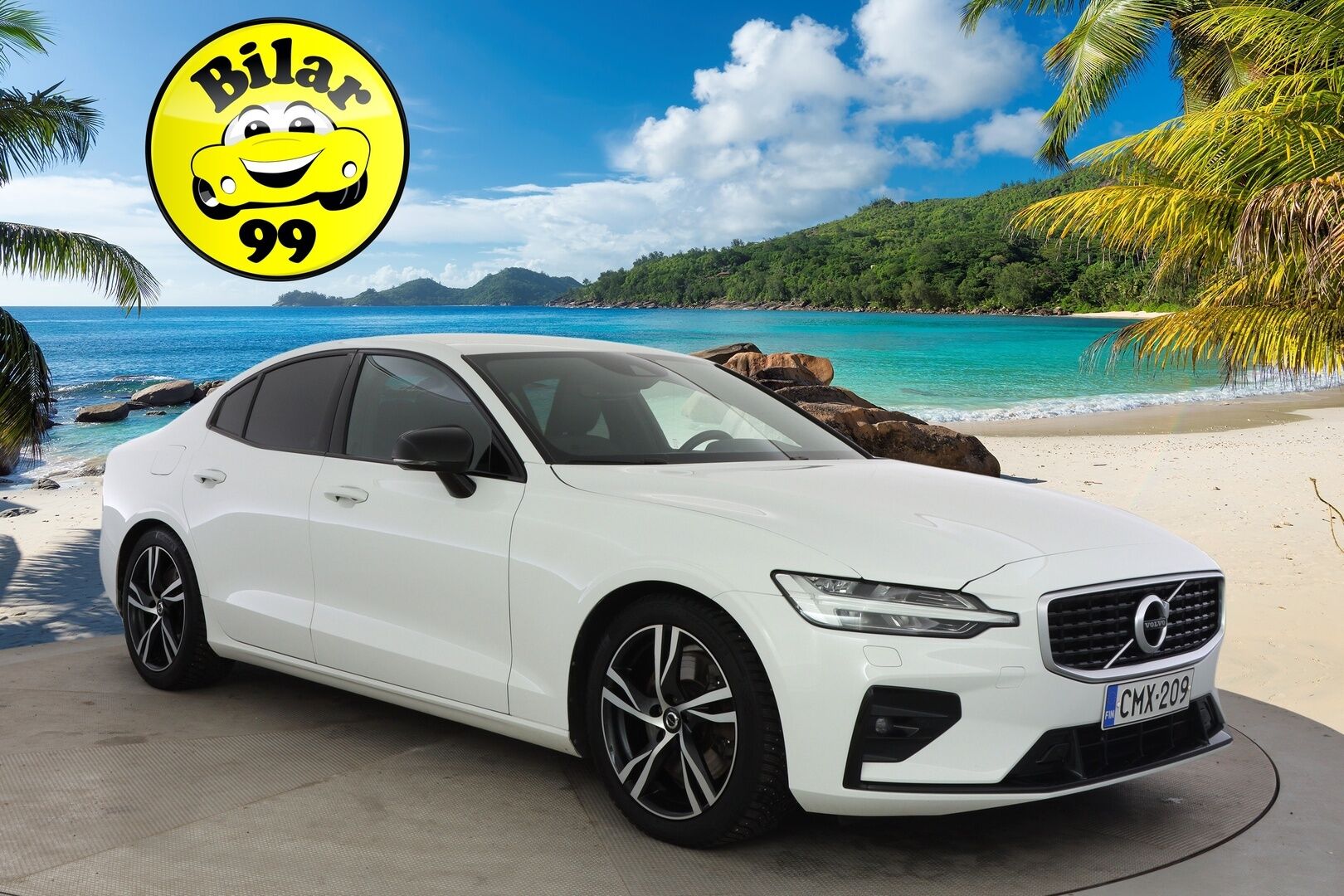 Volvo S60 2020 T5 AWD Business R-Design aut / Webasto / Pilot Assist / P-kamera / Sporttinahat / Muistipenkki / Keyless / Ratinlämmitin - 2-omisteinen Suomi-auto / Merkkihuollettu / Huippuvarusteet!