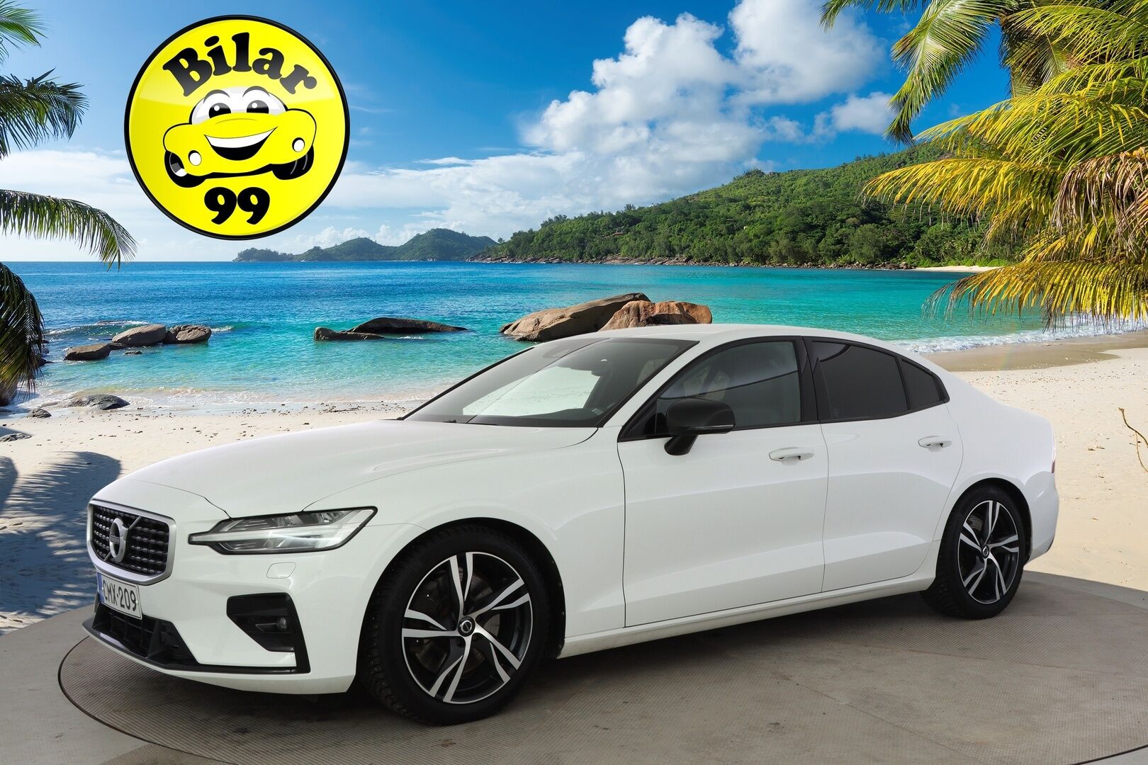 Volvo S60 2020 T5 AWD Business R-Design aut / Webasto / Pilot Assist / P-kamera / Sporttinahat / Muistipenkki / Keyless / Ratinlämmitin - 2-omisteinen Suomi-auto / Merkkihuollettu / Huippuvarusteet!