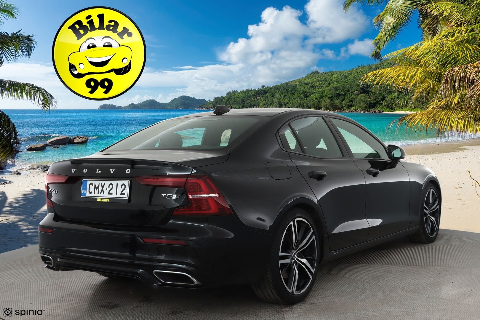 Volvo S60 2019 T5 AWD Business R-Design **Webasto / Adapt.Vakkari / LED-valot / P.Tutkat / Sporttipenkki Muistilla /  Kaistavahti* - 3,99 % KORKOTARJOUS TÄHÄN AUTOON - 1-om Suomi-auto / Kahdet Renkaat