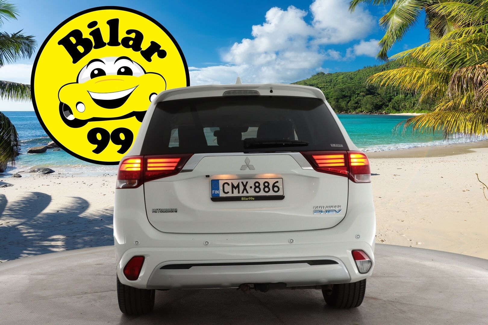Mitsubishi Outlander PHEV 2019 2.4 Intense 4WD *ACC / Peruutuskamera / Koukku / Sähk.esilämmitin / Nahka-Alcantara / KeylessGo*
