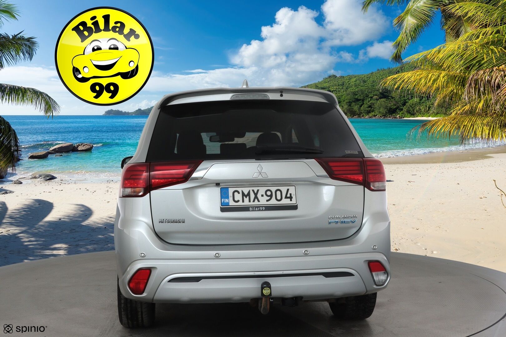 Mitsubishi Outlander PHEV 2019 Intense Business 4WD 5P * ACC / P.kamera / Koukku / Puolinahat / KeylessGo * - Suomi-auto / Kahdet renkaat aluvanteilla / Akku kuntotarkastettu! - HULLUT BLACKWEEK JATKOT - KORKOTARJOUS 2,49%