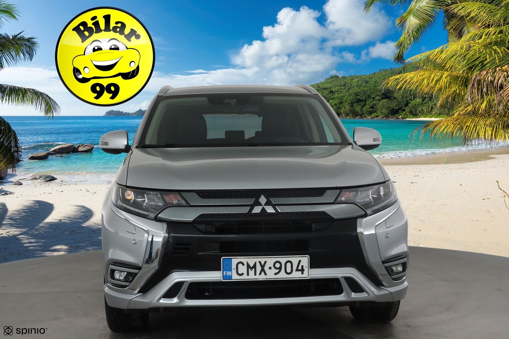 Mitsubishi Outlander PHEV 2019 Intense Business 4WD 5P * ACC / P.kamera / Koukku / Puolinahat / KeylessGo * - Suomi-auto / Kahdet renkaat aluvanteilla / Akku kuntotarkastettu! 