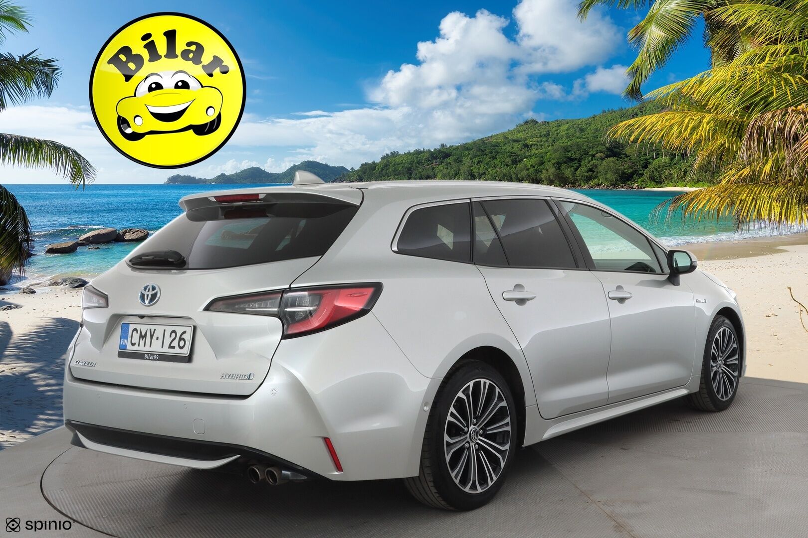 Toyota Corolla 2019 Touring Sports 2,0 Hybrid Style - | ACC | Navi | Puolinahat | P.kamera | LED | Keyless | Lämm. ratti | Lohko + sisälämmitin | Merkkihuollot | 