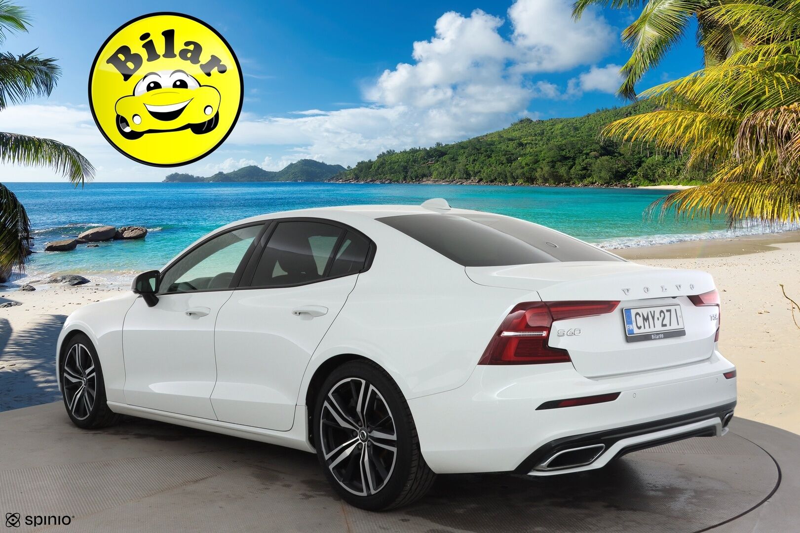 Volvo S60 2020 T5 Business R-Design aut - | ACC | Webasto | Full-LED | Muistipenkki | High Performance audio | P.Kamera | Puolinahat | Keyless | Apple&Android | Suomi-auto | Kahdet Renkaat | merkkihuollettu |
