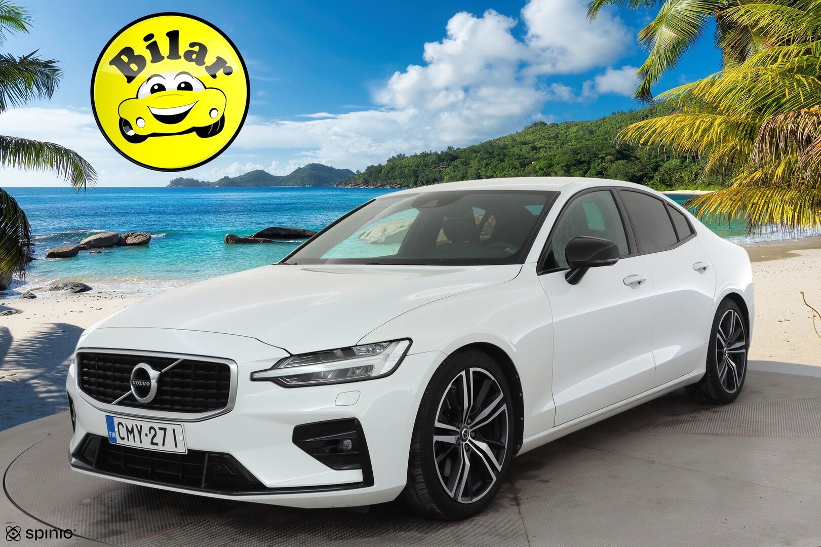 Volvo S60 2020 T5 Business R-Design aut - | ACC | Webasto | Full-LED | Muistipenkki | High Performance audio | P.Kamera | Puolinahat | Keyless | Apple&Android | Suomi-auto | Kahdet Renkaat | merkkihuollettu |