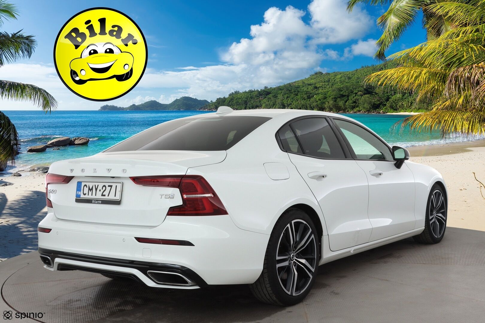 Volvo S60 2020 T5 Business R-Design aut - | ACC | Webasto | Full-LED | Muistipenkki | High Performance audio | P.Kamera | Puolinahat | Keyless | Apple&Android | Suomi-auto | Kahdet Renkaat | merkkihuollettu |
