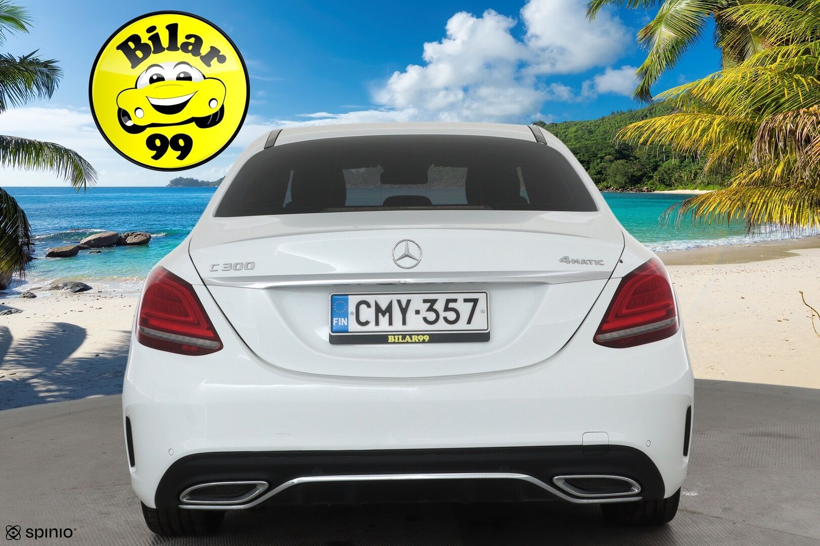 Mercedes-Benz C 2020 300 d 4MATIC A Business AMG - 3,99 % KORKOTARJOUS TÄHÄN AUTOON 31.8. ASTI! - Suomiauto / Multibeam LED / Nahkasisusta / Peruutuskamera / Lohko & Sisäpistoke / Comand Navi / Näyttävä!