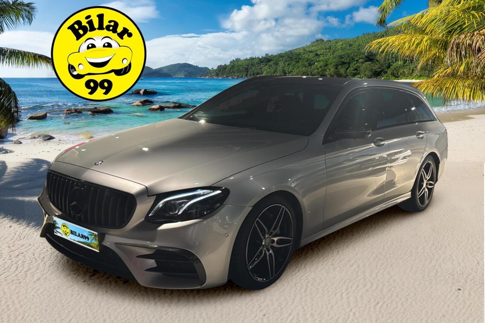Mercedes-Benz E 2017 220d T A Premium Business AMG */ Burmester / 360 / HUD / Panorama / Widescreen / Koukku / Lohko / 2x renkaat - Huippuvarusteltu / Ilmainen kotiintoimitus