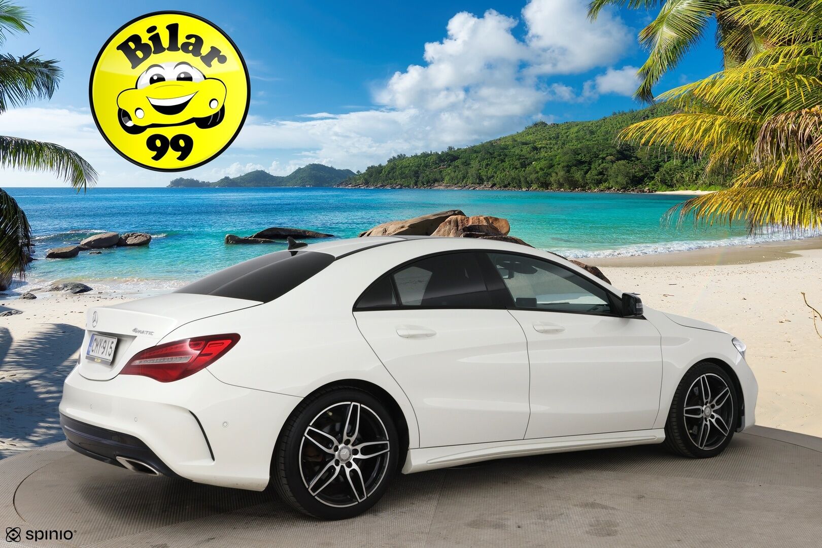 Mercedes-Benz CLA 2017 220 d 4Matic A Business AMG / Panorama / Vakkari / P-kamera / Webasto - Led / Ei adblue järjestelmää / 2x renkaat
