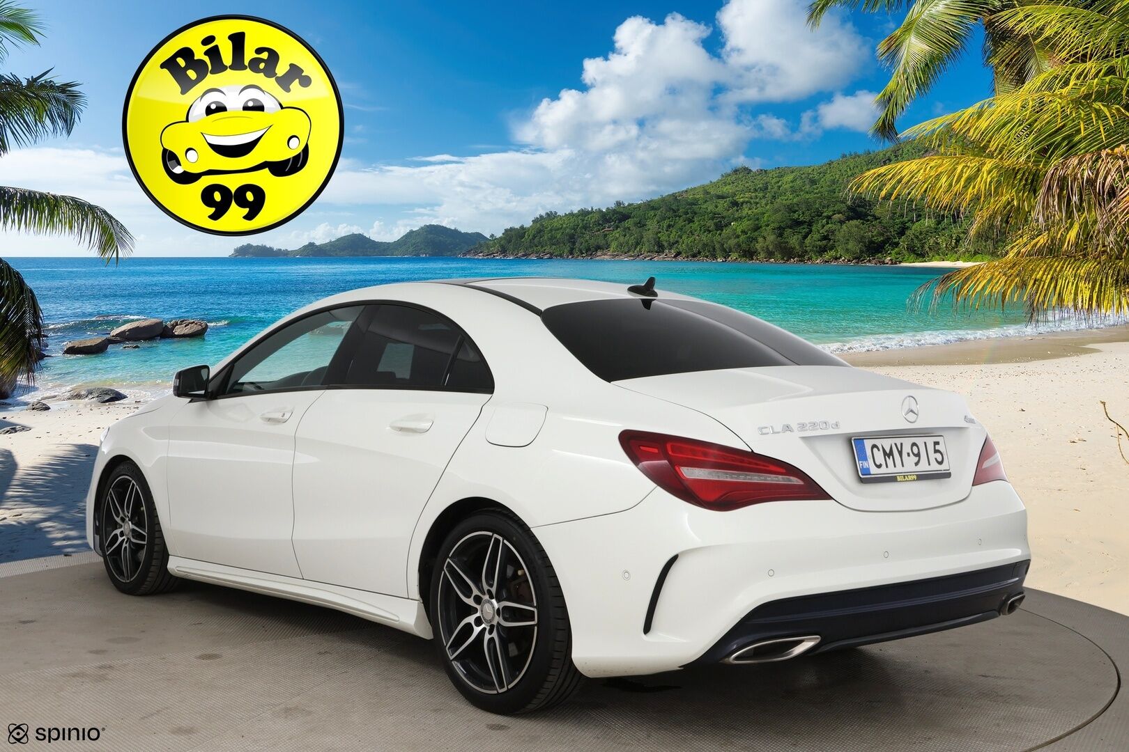 Mercedes-Benz CLA 2017 220 d 4Matic A Business AMG / Panorama / Vakkari / P-kamera / Webasto - Led / Ei adblue järjestelmää / 2x renkaat