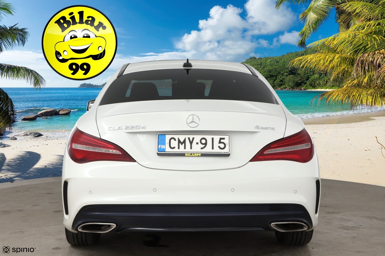 Mercedes-Benz CLA 2017 220 d 4Matic A Business AMG / Panorama / Vakkari / P-kamera / Webasto - Led / Ei adblue järjestelmää / 2x renkaat