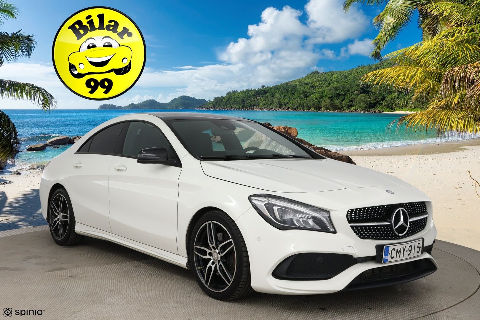 Mercedes-Benz CLA 2017 220 d 4Matic A Business AMG / Panorama / Vakkari / P-kamera / Webasto - Led / Ei adblue järjestelmää / 2x renkaat