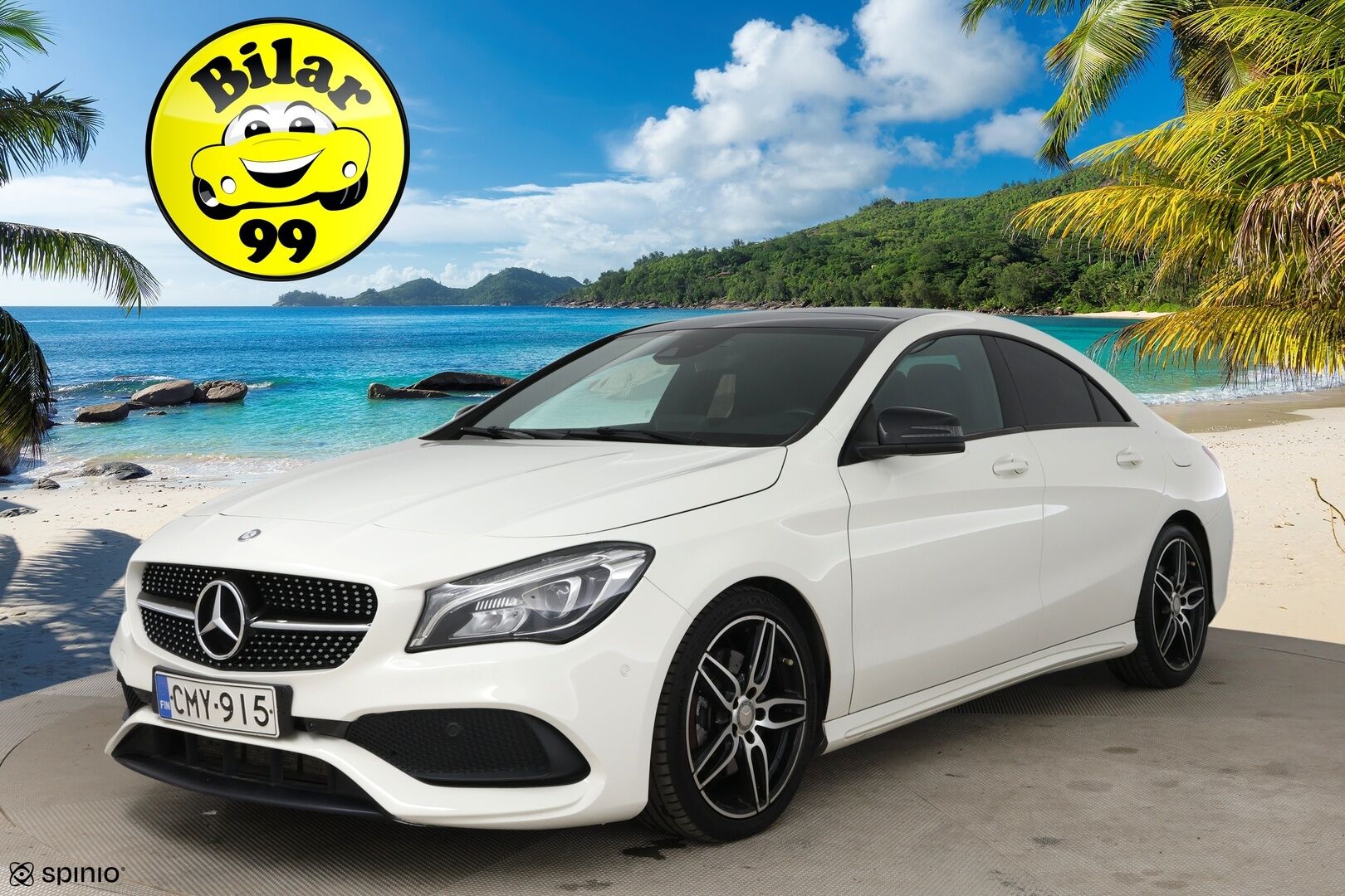 Mercedes-Benz CLA 2017 220 d 4Matic A Business AMG / Panorama / Vakkari / P-kamera / Webasto - Led / Ei adblue järjestelmää / 2x renkaat