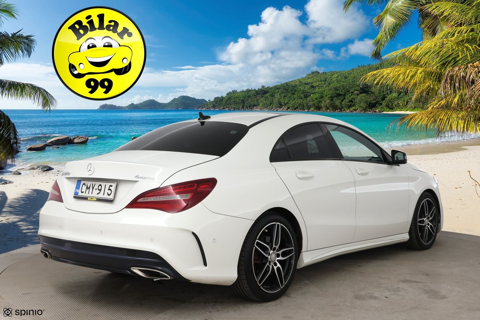 Mercedes-Benz CLA 2017 220 d 4Matic A Business AMG / Panorama / Vakkari / P-kamera / Webasto - Led / Ei adblue järjestelmää / 2x renkaat