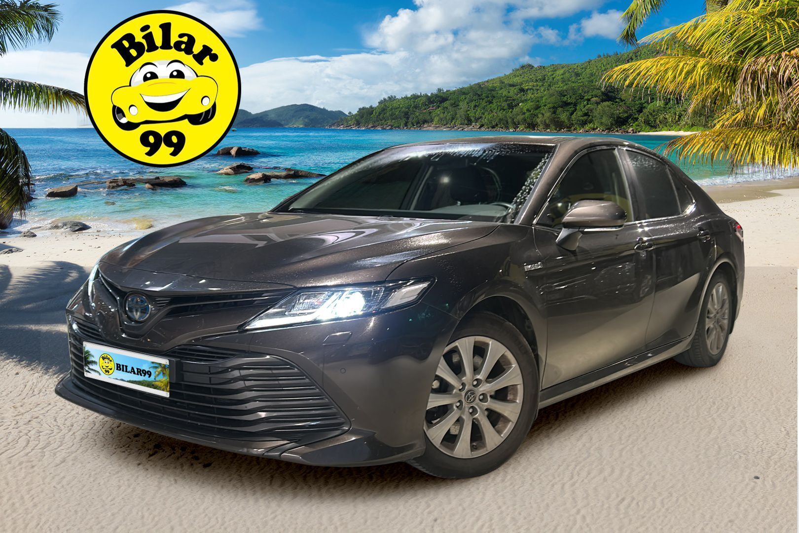 Toyota Camry 2020 2,5 Hybrid Active - Suomiauto | Merkkihuollot | ACC | Bi-LED | Peruutuskamera | Nahkasisusta | KeylessGo | Navi | Huippuvarusteet | Todella siisti!
