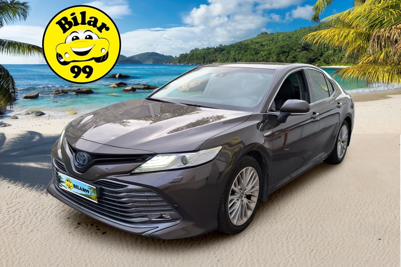 Toyota Camry 2019 2,5 Hybrid Premium / Adapt.vakkari / LED / HUD / JBL /  P.kamera / Kaistavahti / Blis - Hieno Suomi-auto kattavilla varusteilla!