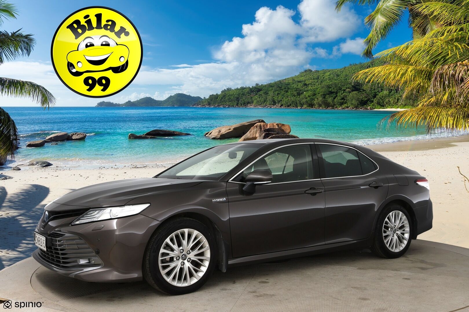 Toyota Camry 2019 2,5 Hybrid Premium / Adapt.vakkari / LED / HUD / JBL /  P.kamera / Kaistavahti / Blis - Hieno Suomi-auto kattavilla varusteilla!