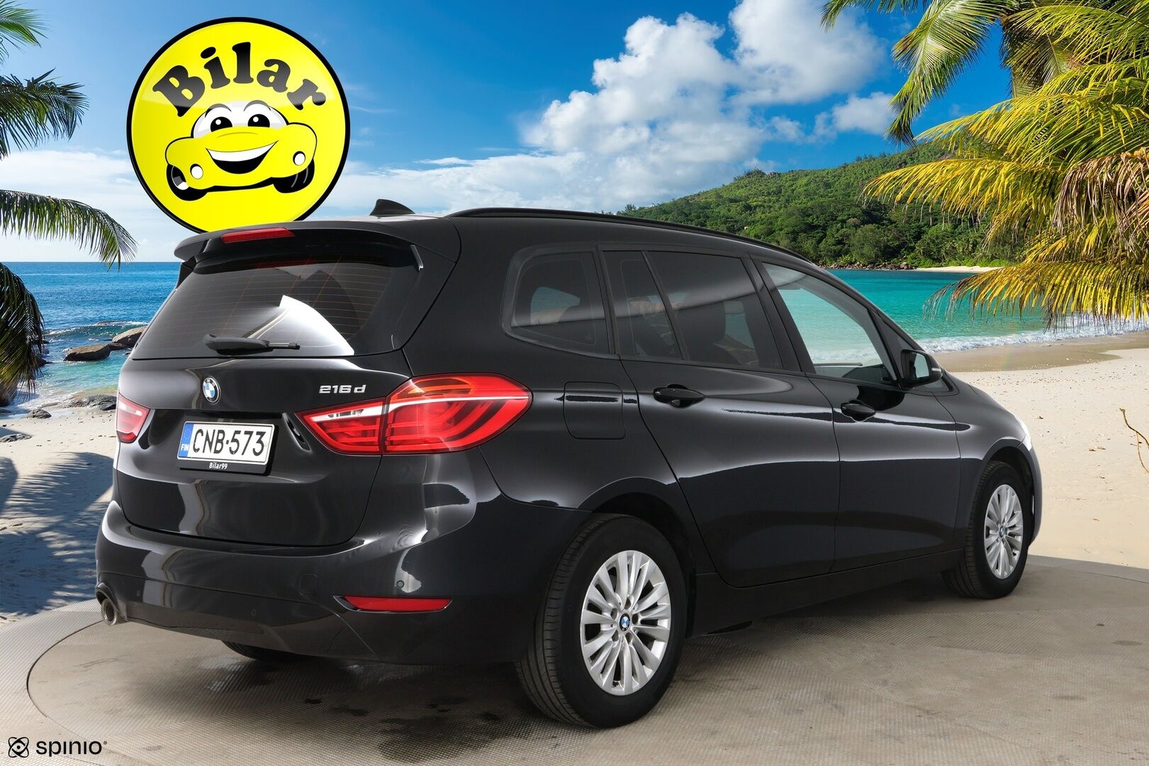 BMW 216 2019 F46 Gran Tourer 216d A Business - 7-paik | Comfort Access | LED | P-tutka | Sähk. takaluukku