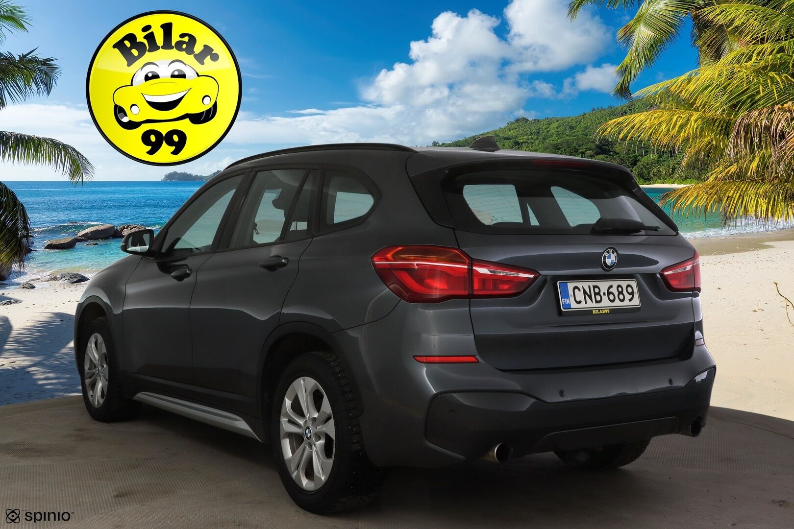 BMW X1 2016 F48 sDrive18d A Business* Tutka / Puolnahat / Navi / koukku / sähköinen takaluukku * - * Kahdet hyvät renkaat alumiinivanteilla / Hyvin huollettu *