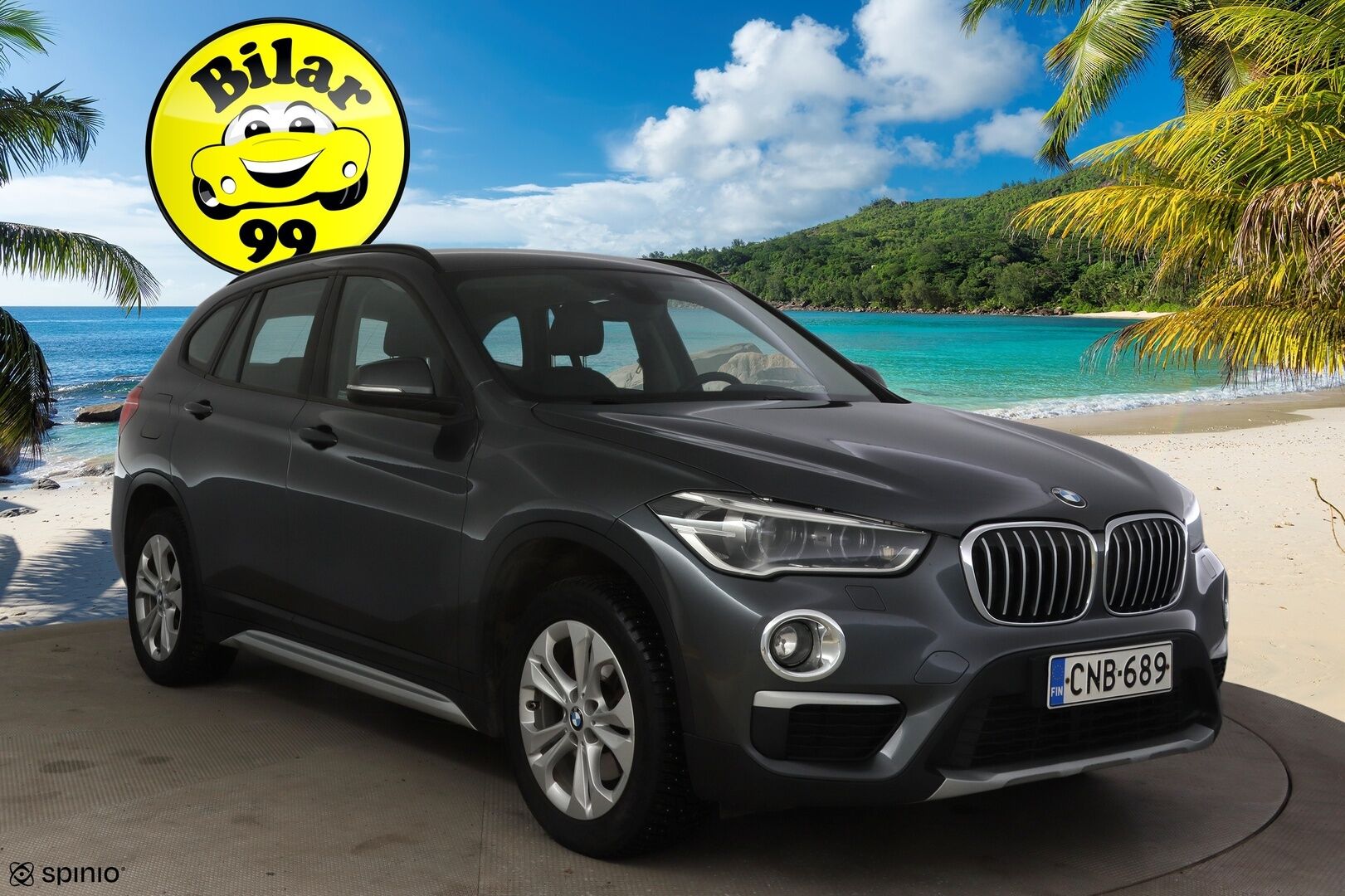 BMW X1 2016 F48 sDrive18d A Business* Tutka / Puolnahat / Navi / koukku / sähköinen takaluukku * - * Kahdet hyvät renkaat alumiinivanteilla / Hyvin huollettu *
