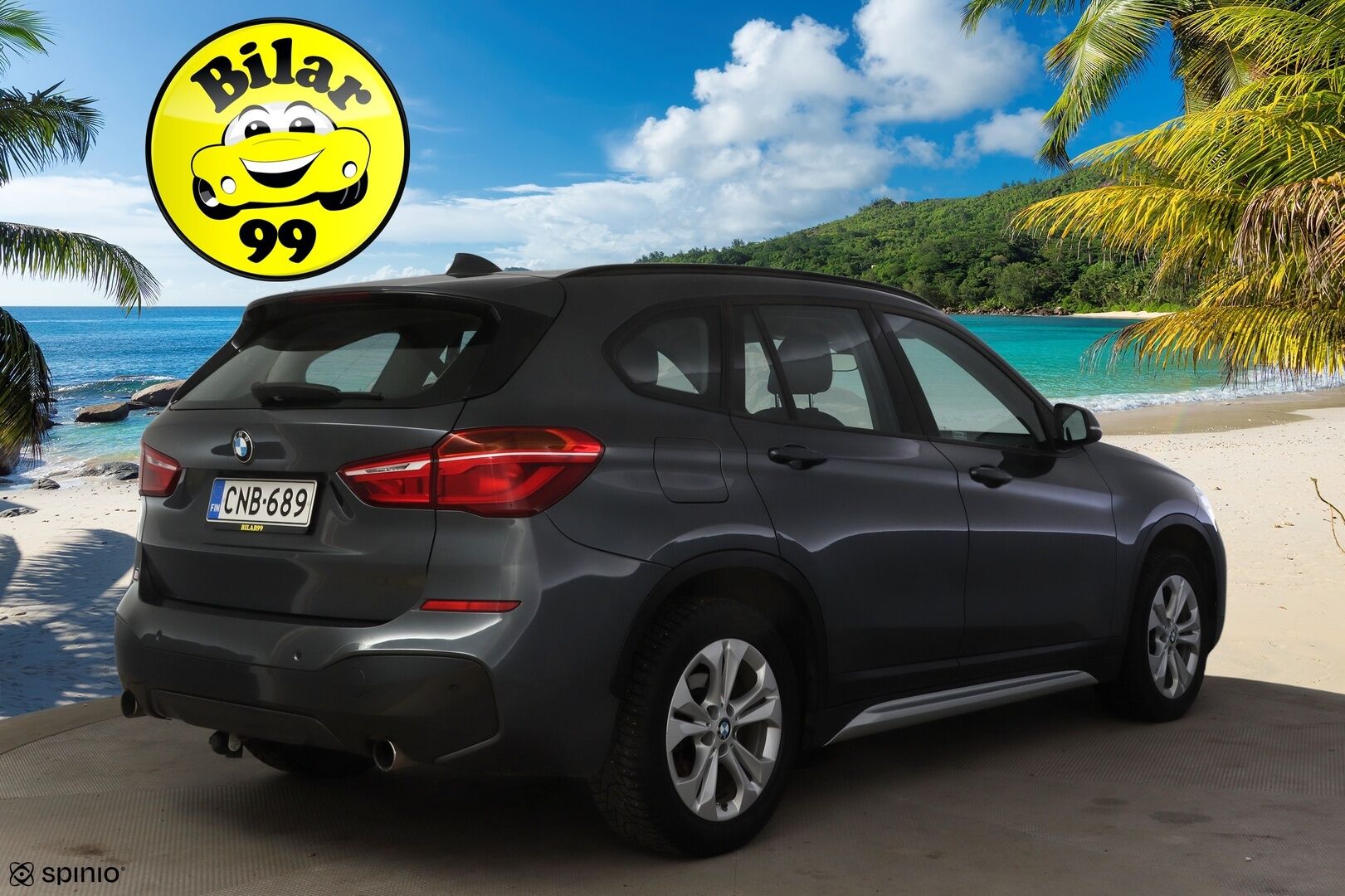BMW X1 2016 F48 sDrive18d A Business* Tutka / Puolnahat / Navi / koukku / sähköinen takaluukku * - * Kahdet hyvät renkaat alumiinivanteilla / Hyvin huollettu *