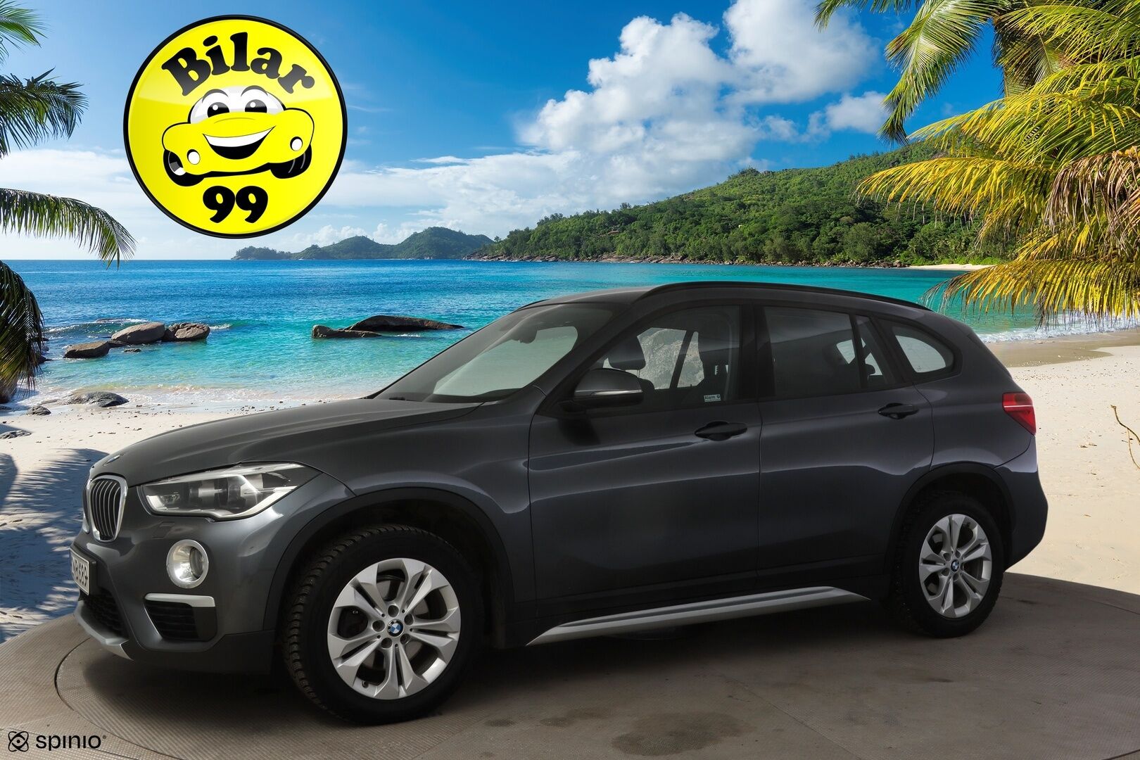 BMW X1 2016 F48 sDrive18d A Business* Tutka / Puolnahat / Navi / koukku / sähköinen takaluukku * - * Kahdet hyvät renkaat alumiinivanteilla / Hyvin huollettu *