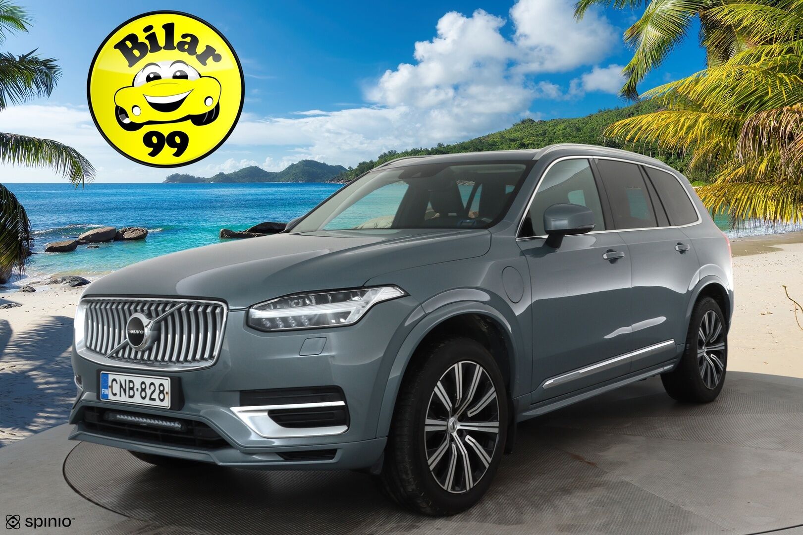 Volvo XC90 2020 T8 TwE AWD Inscription aut **H&K / Panorama / Muistipenkit / P.kamera / Adapt.vakkari / Sporttinahat / Koukku / BLIS** - 3,99 % KORKOTARJOUS TÄHÄN AUTOON - 1-om Suomi-auto / Polestar optimointi / Merkkihuollettu / Kahdet renkaat aluvanteilla  