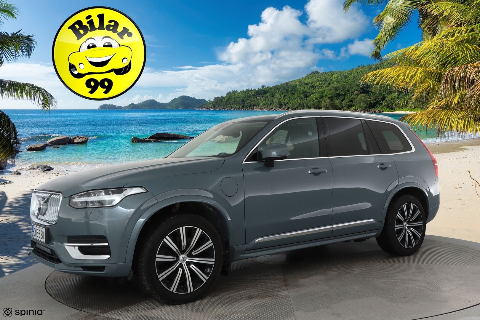 Volvo XC90 2020 T8 TwE AWD Inscription aut **H&K / Panorama / Muistipenkit / P.kamera / Adapt.vakkari / Sporttinahat / Koukku / BLIS** - 3,99 % KORKOTARJOUS TÄHÄN AUTOON - 1-om Suomi-auto / Polestar optimointi / Merkkihuollettu / Kahdet renkaat aluvanteilla  