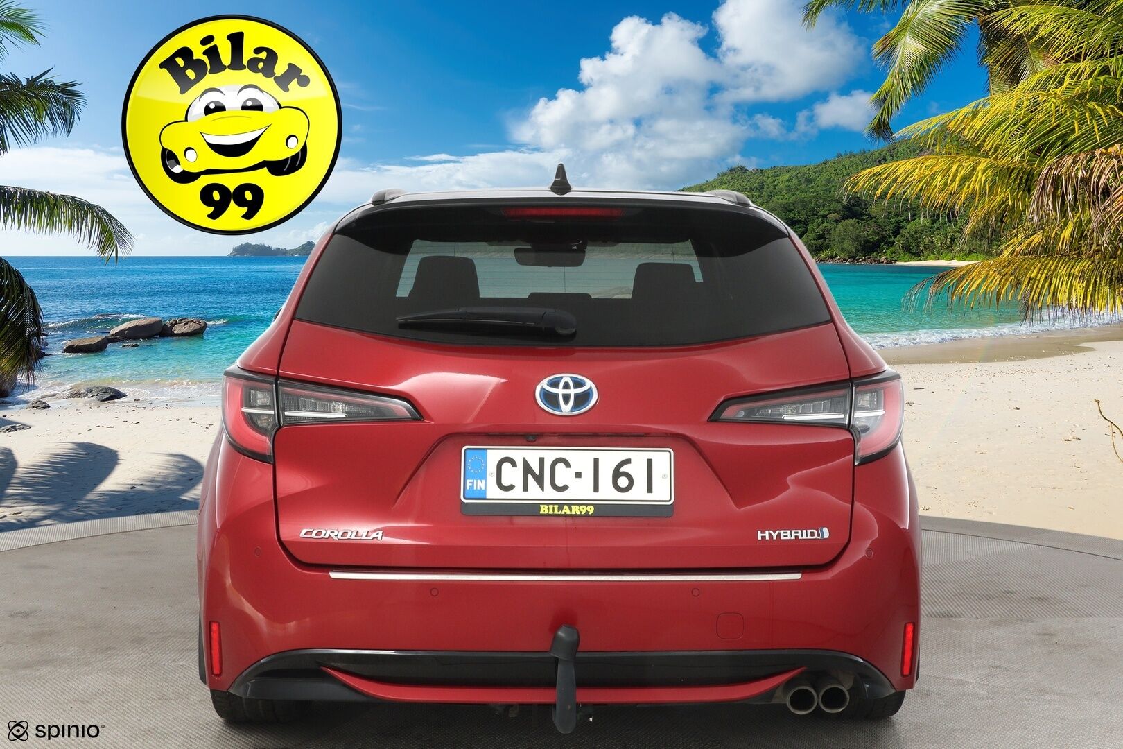 Toyota Corolla 2019 Touring Sports 2,0 Hybrid Premium - *HUD / Adapt. vakkari / Peruutuskamera / Nahkasisusta / Vetokoukku / JBL Audio / 2x Toyotan aluvanteet / Merkkihuollettu / Upea väriyhdistelmä*